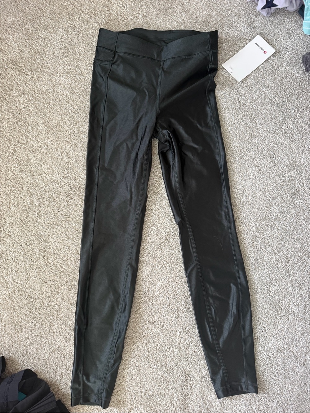 lululemon athletica Dark Green High-Rise Leggings